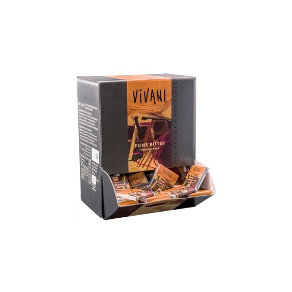 Czekoladki gorzkie małe (200 x 5 g) BIO Vivani cena €64,09