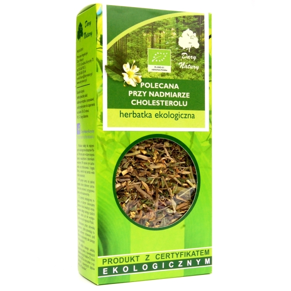 Herbata przy nadmiernym cholesterolu 50 g BIO Dary Natury cena 9,09zł