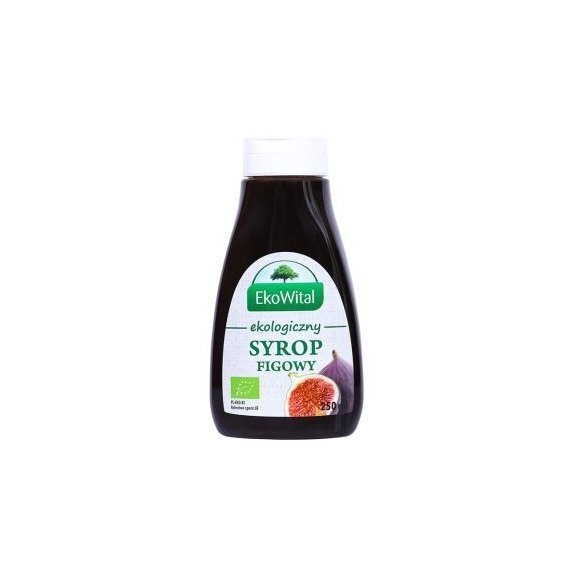 Syrop figowy BIO 250 ml Ekowital cena 27,49zł
