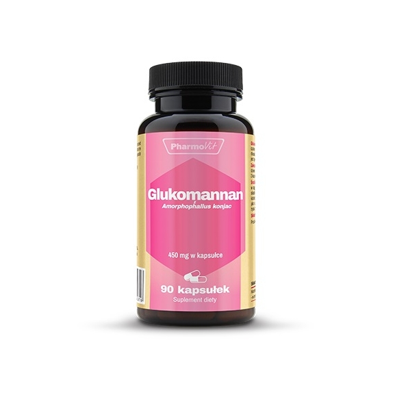 Glukomannan 90 kapsułek Pharmovit cena €8,38