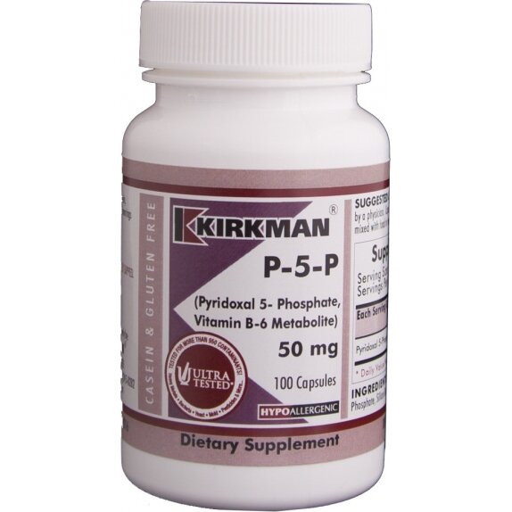Kirkman P-5-P 50 mg 100 kapsułek cena 136,28zł