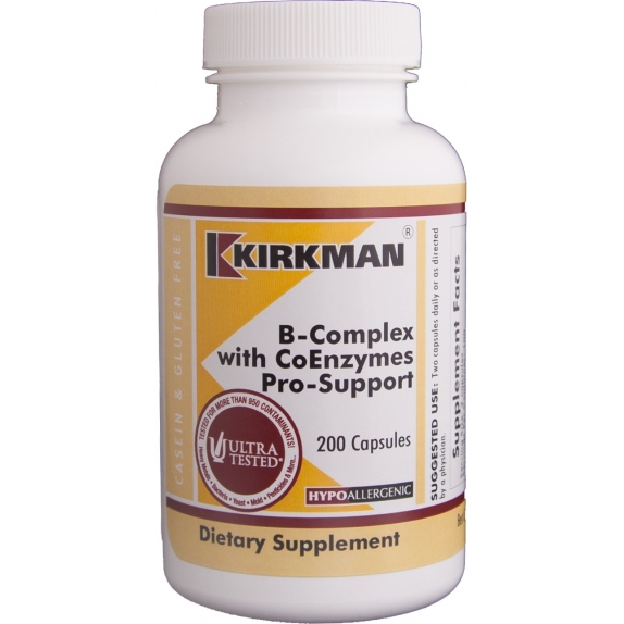 Kirkman B-Complex with CoEnzymes Pro-Support 200 kapsułek cena 199,00zł