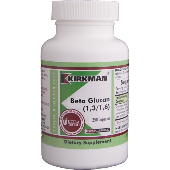 Kirkman Beta Glucan 1,3/1,6 250 kapsułek cena 369,00zł