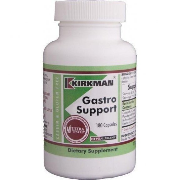 Kirkman Gastro Support 180 kapsułek cena 187,27zł