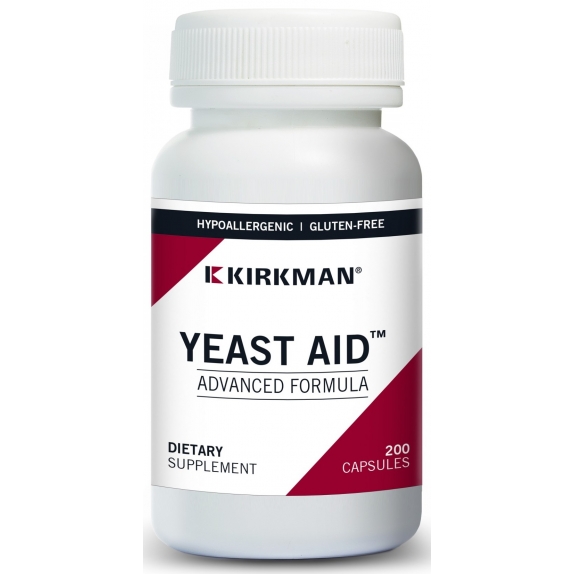 Kirkman Yeast-Aid™ Advanced Formula 200 kapsułek cena 316,59zł