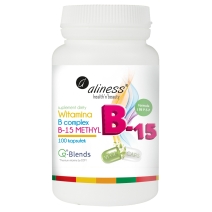 Aliness witamina B complex B-15 methyl 100 kapsułek