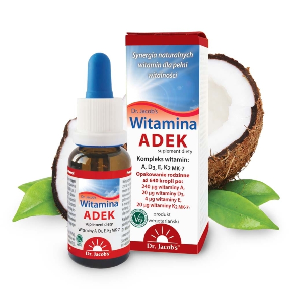 Dr Jacobs witamina ADEK krople 20 ml cena 80,99zł