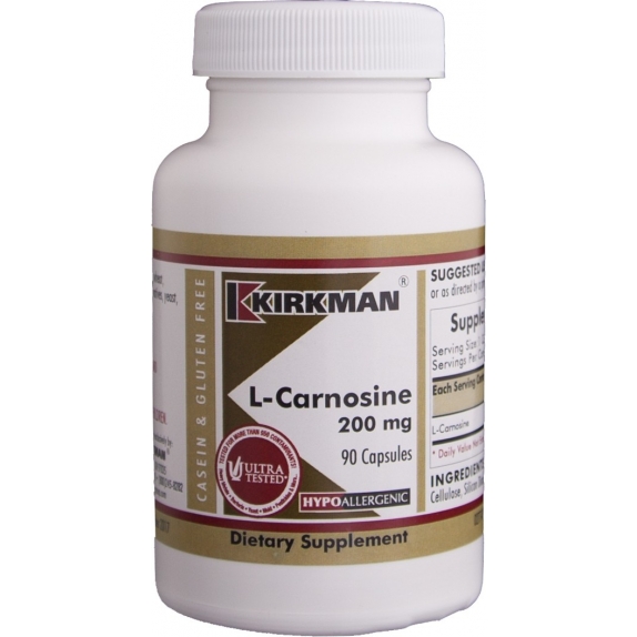 Kirkman L-Carnosine 200 mg (Hypo) 90 kapsułek cena 299,90zł
