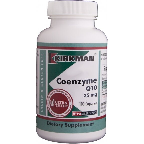 Kirkman Coenzyme Q10 25 mg (Hypo) 100 kapsułek cena 269,90zł
