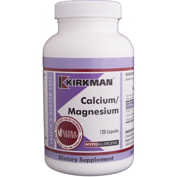 Kirkman Calcium Magnesium (Hypo) 120 kapsułek cena 229,00zł