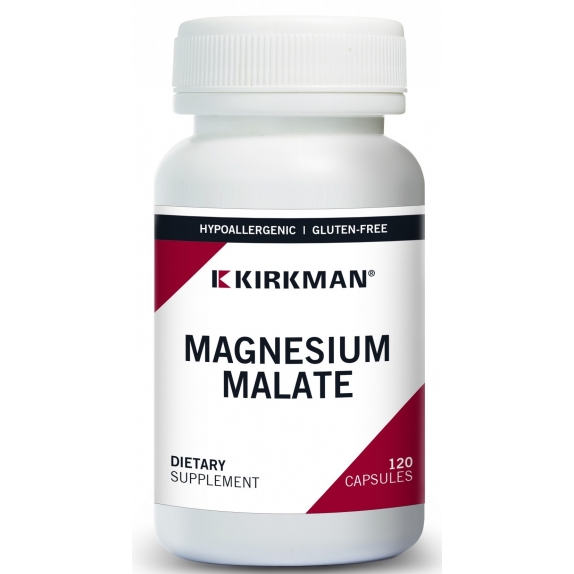 Kirkman Magnesium Malate 800 mg (Hypoallergenic) 120 kapsułek cena 229,00zł