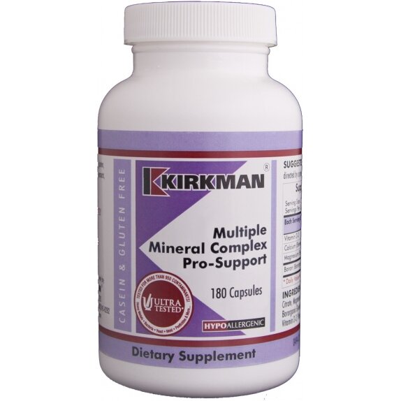 Kirkman Multiple Mineral Complex Pro-Support (Hypo) 180 kapsułek cena 139,64zł
