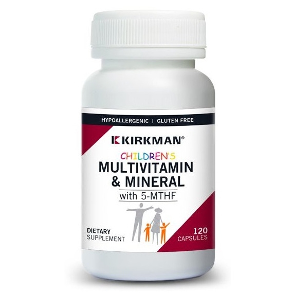 Kirkman Children’s Multi-Vitamin/Mineral w/5-MTHF 120 kapsułek cena 199,90zł