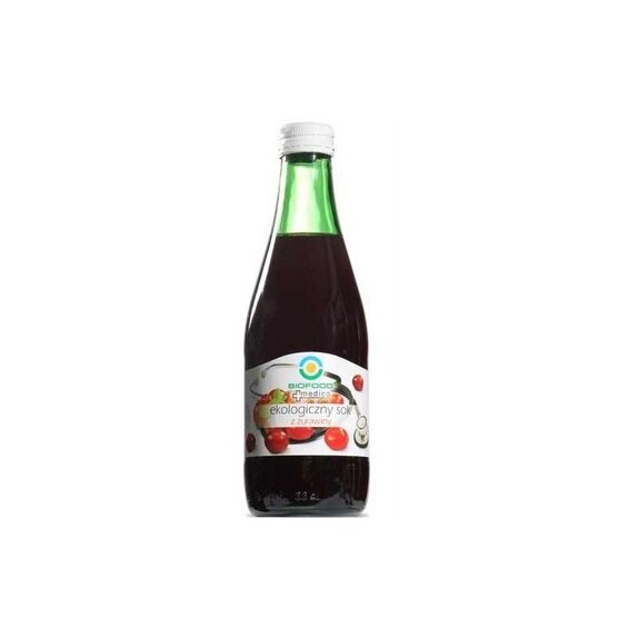Sok z żurawiny 300 ml BIO Bio Food cena 18,95zł
