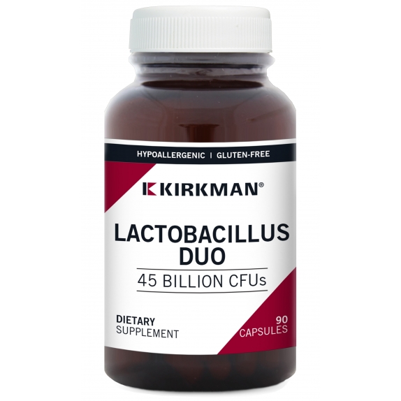 Kirkman Lactobacillus Duo™ (Hypo) 90 kapsułek cena €54,12