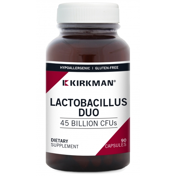 Kirkman Lactobacillus Duo™ (Hypo) 90 kapsułek cena 238,99zł