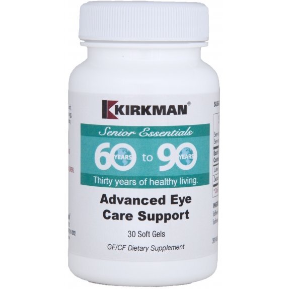 Kirkman 60 to 90 Advanced Eye Care Support 30 kapsułek cena 120,19zł