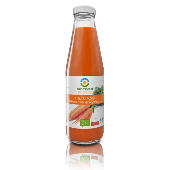 Sok z marchwi kiszonej 500 ml BIO Bio Food cena 11,05zł
