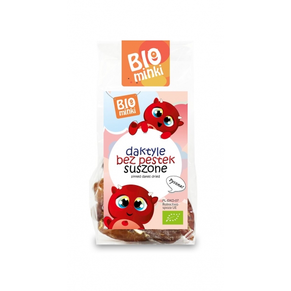 Daktyle bez pestek suszone 100 g BIO Biominki cena 3,95zł