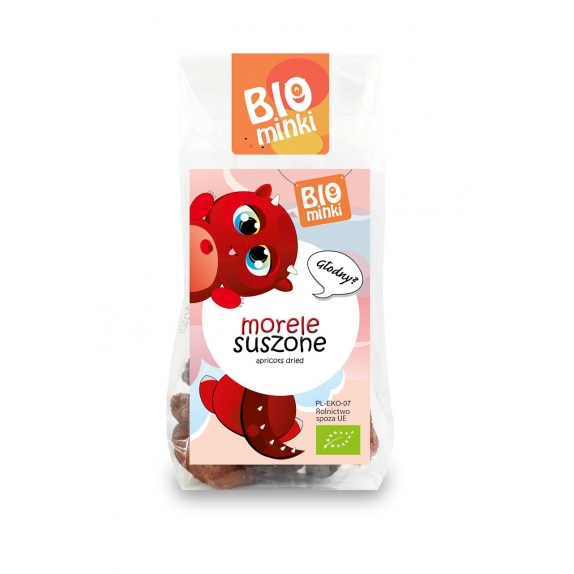 Morele suszone 100 g BIO Biominki cena 6,99zł