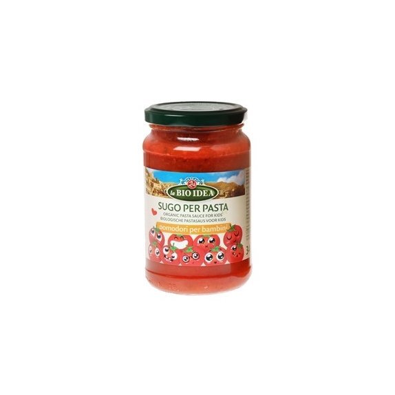 Sos pomidorowy dla dzieci BIO 340 g La Bio Idea cena 2,83$