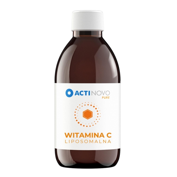ActiNovo Liposomalna witamina C 1000 mg (alkohol free) 250ml (50dni) cena 95,00zł