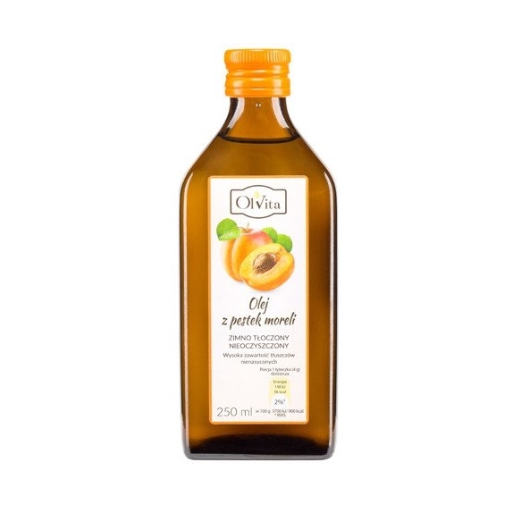 Olej z pestek moreli 250 ml Olvita cena 11,22$