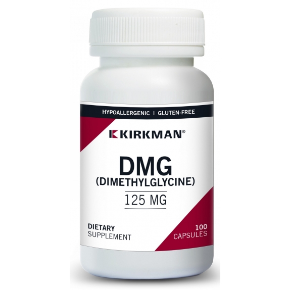Kirkman DMG (Dimethylglycine) 125 mg (Hypoallergenic) 100 kaps cena 189,90zł