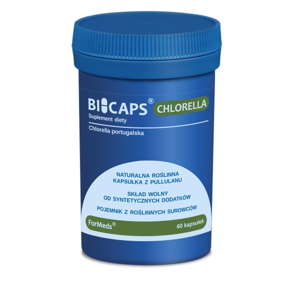 Bicaps Chlorella 60 kapsułek Formeds cena 53,49zł