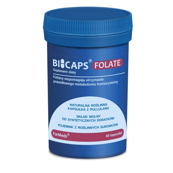 Bicaps Folate 60 kapsułek Formeds cena 12,96$