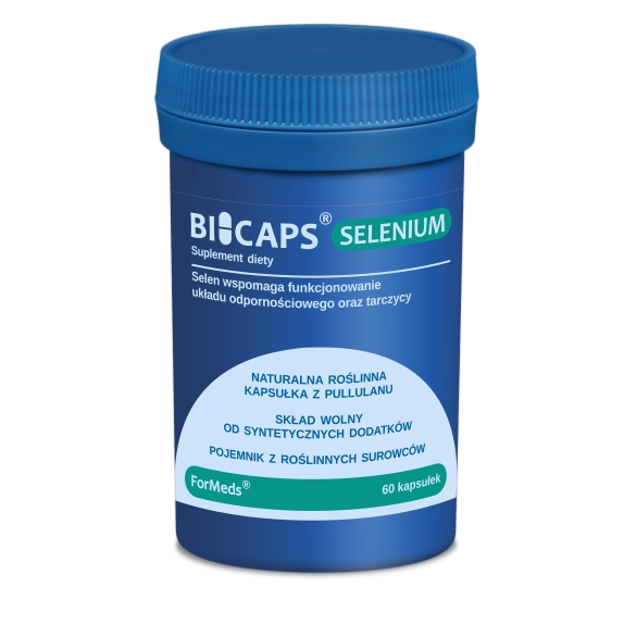 Bicaps Selenium 60 kapsułek Formeds cena 41,49zł