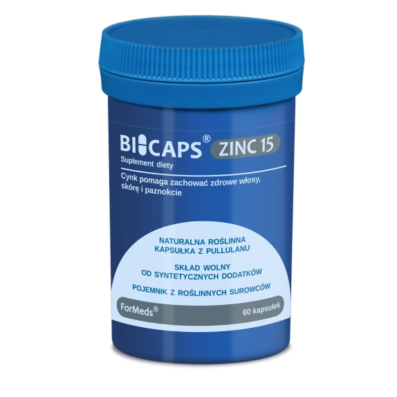 Bicaps Zinc 60 kapsułek Formeds cena €8,38