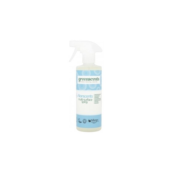 Spray do czyszczenia różnych powierzchni organiczny, hipoalergiczny, bezzapachowy 500ml Greenscents cena 25,99zł