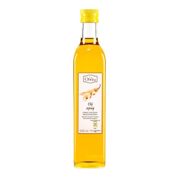 Olej sojowy 500 ml Olvita cena 24,05zł