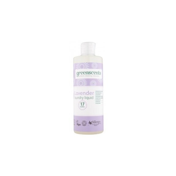 Płyn do prania MINI organiczny, hipoalergiczny, skoncentrowany, lawendowy 60 ml Greenscents cena 5,90zł