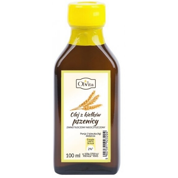 Olvita Olej z kiełków pszenicy 100 ml cena 5,19$