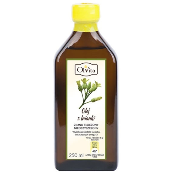 Olvita Olej z lnianki (rydzowy) 250 ml cena 4,68$