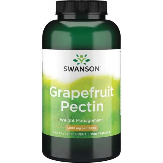 Swanson Pektyny Grapefruita 1000 mg 240 tabletek cena €46,86