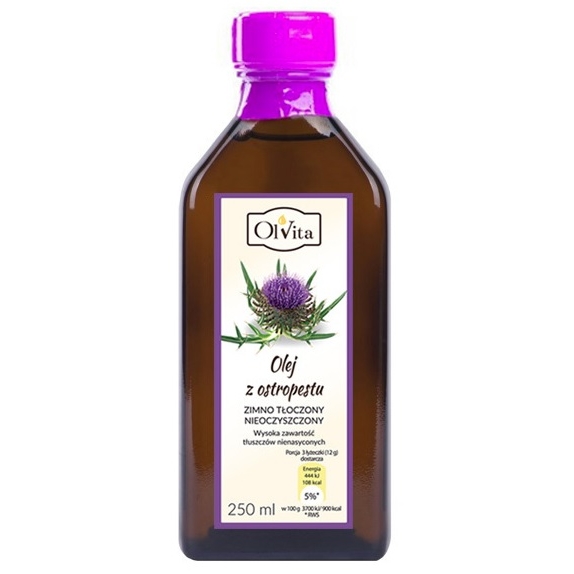 Olej z ostropestu 250 ml Olvita cena 19,49zł