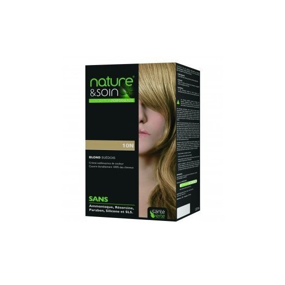 Sante Verte farba do włosów 10N szwedzki blond 129 ml cena 38,59zł