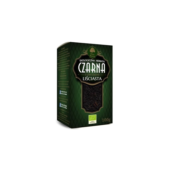 Herbata czarna liściasta 100 g BIO Dary Natury cena 24,85zł