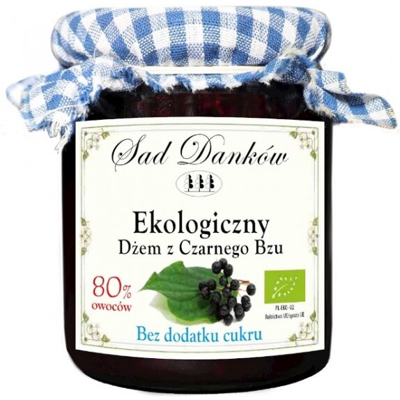 Czarny bez 80% 260 g BIO Sad Danków cena 20,65zł