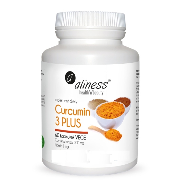 Aliness Curcumin C3 Complex Plus 60kapsułek NIE UDOSTĘPNIĄĆ cena 64,90zł