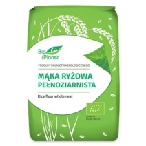 Mąka ryżowa pełnoziarnista 1 kg BIO Bio Planet
