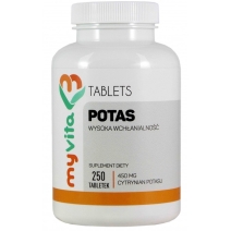 MyVita Potas 450 mg 250 tabletek 