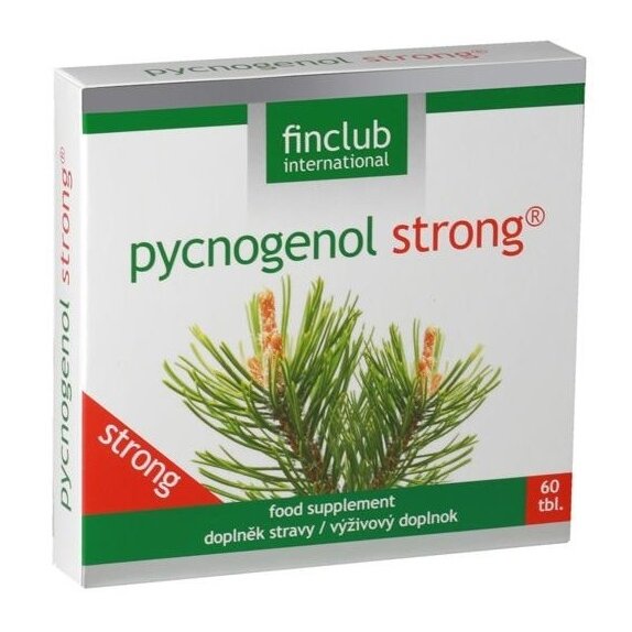 fin Pycnogenol strong 60 tabletek cena 217,39zł