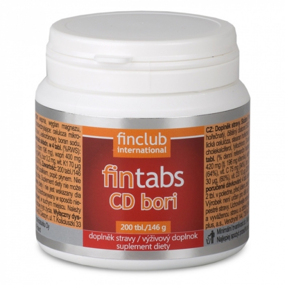 fintabs CD bori 200 tabletek cena 28,62$