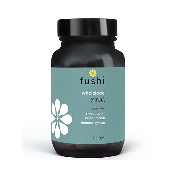 Fushi Whole Food Zinc 60 kapsułek cena 13,23$