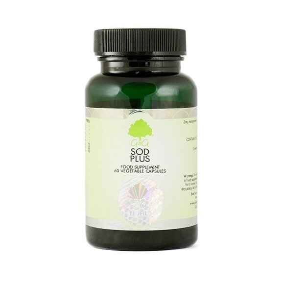 GG SOD Plus 60 kapsułek cena 130,65zł