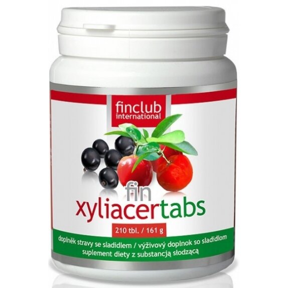 fin Xyliacertabs naturalna witamina C z ksylitolem 210 tabletek cena €18,34